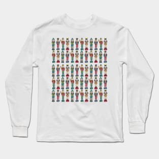 Nutcracker Pattern Long Sleeve T-Shirt